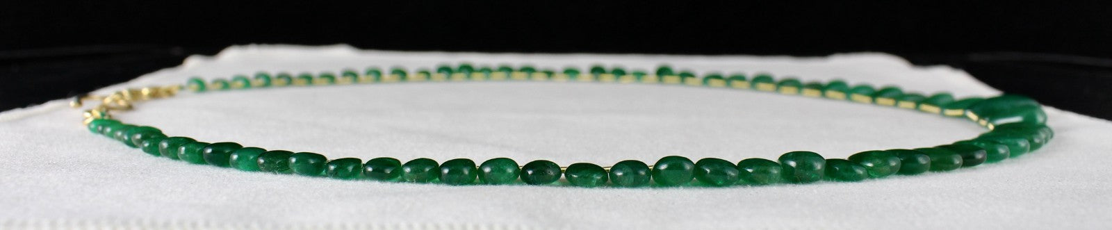 Certified Natural Emerald Teardrop Necklace 174.42 Ct Hanging Gemstone Designing