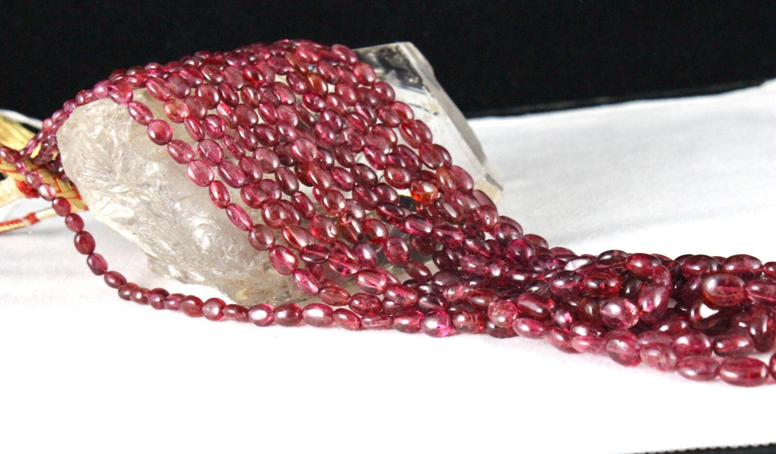 Certified Natural Red Spinel Necklace 705 Ct Statement Gemstone Jewelry Women