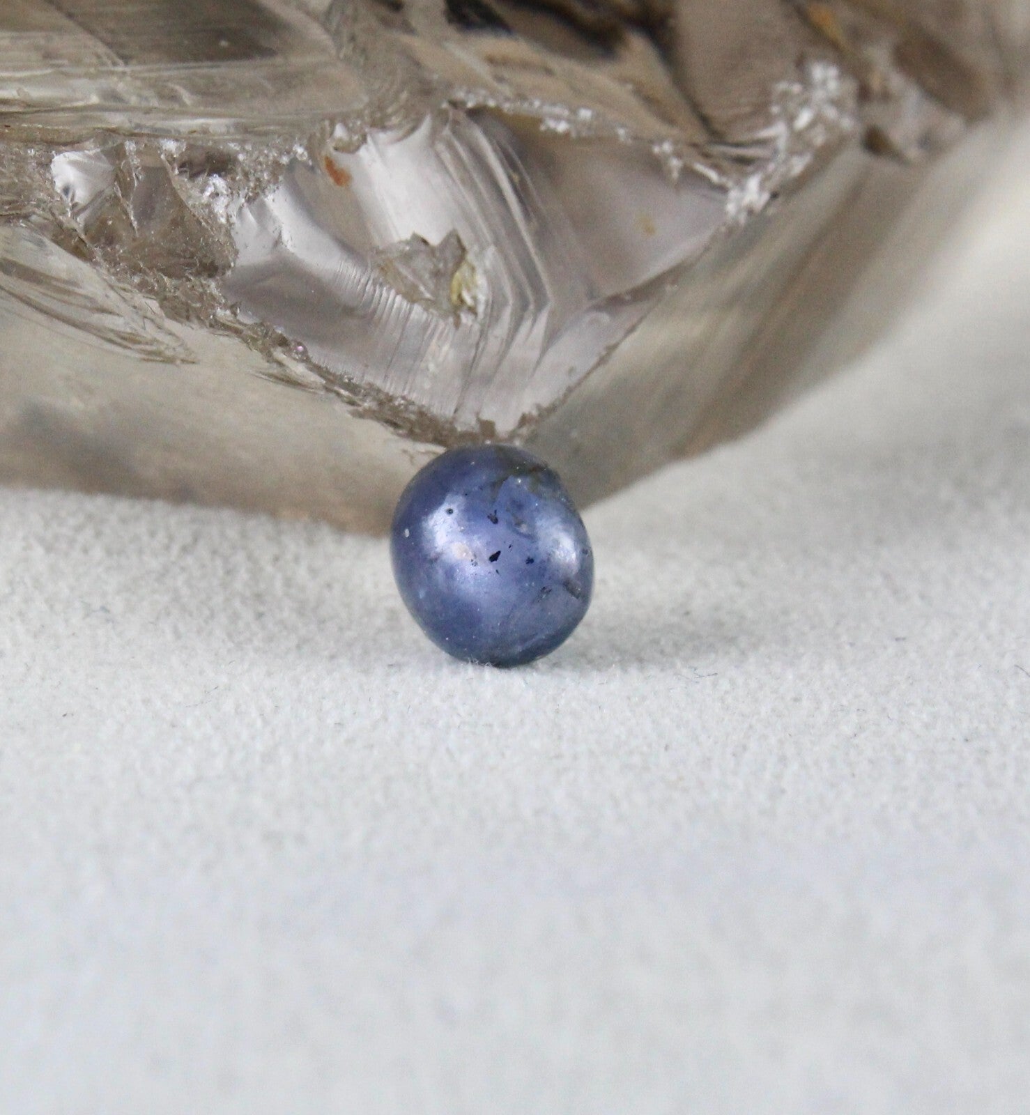 Certified Natural Blue Sapphire 5.78 Ct Star Oval Cabochon Ring Pendant