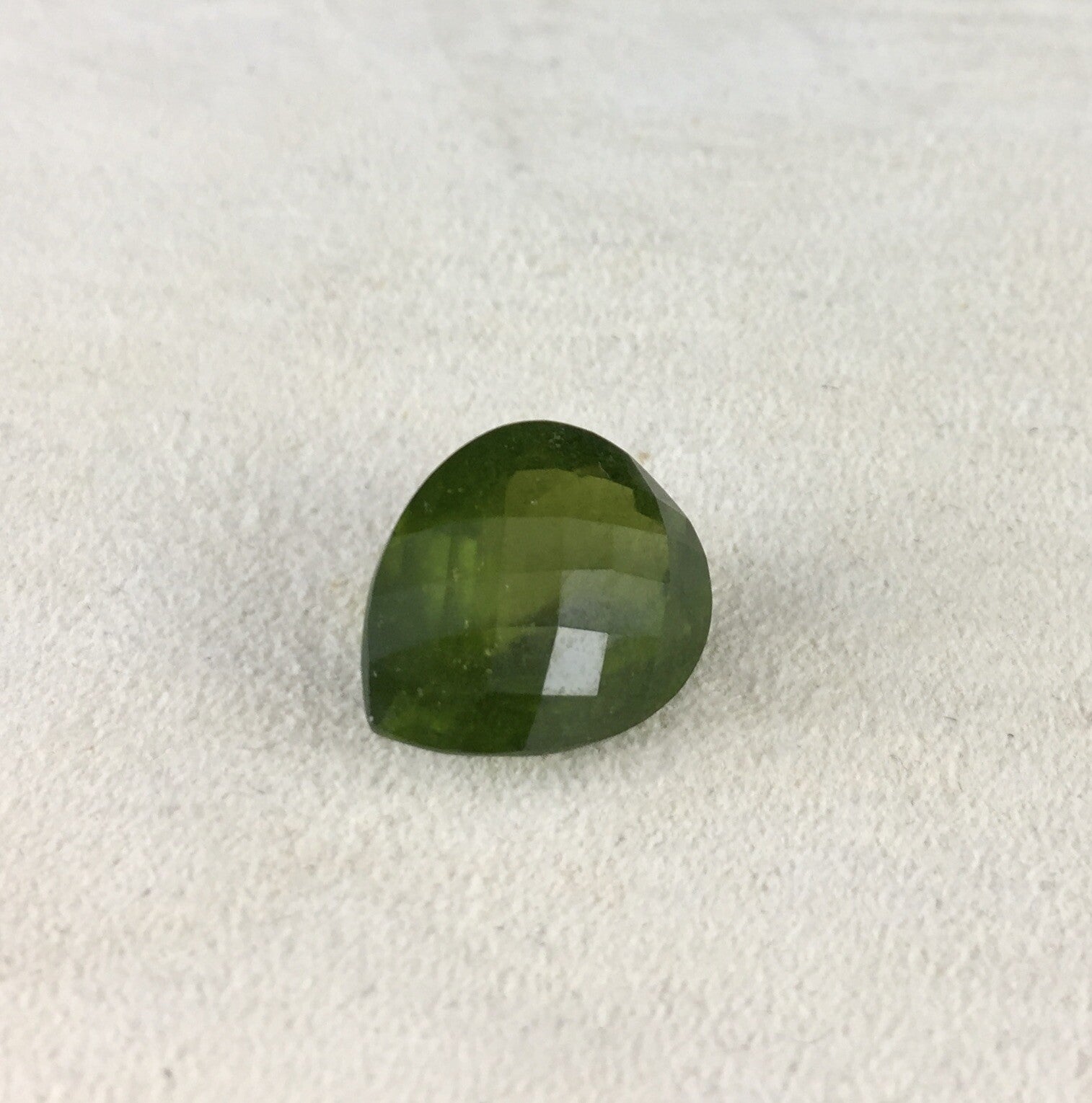 Natural Vesuvianite Idocrase 16.06 Ct Pear Cut Gemstone For Ring Pendant