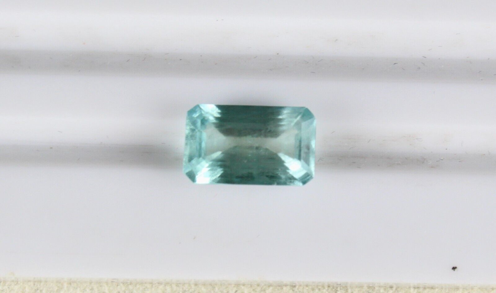 Natural Blue Aquamarine Cut Octagon 4.67 Carats Loose Gemstone For Ring Pendant