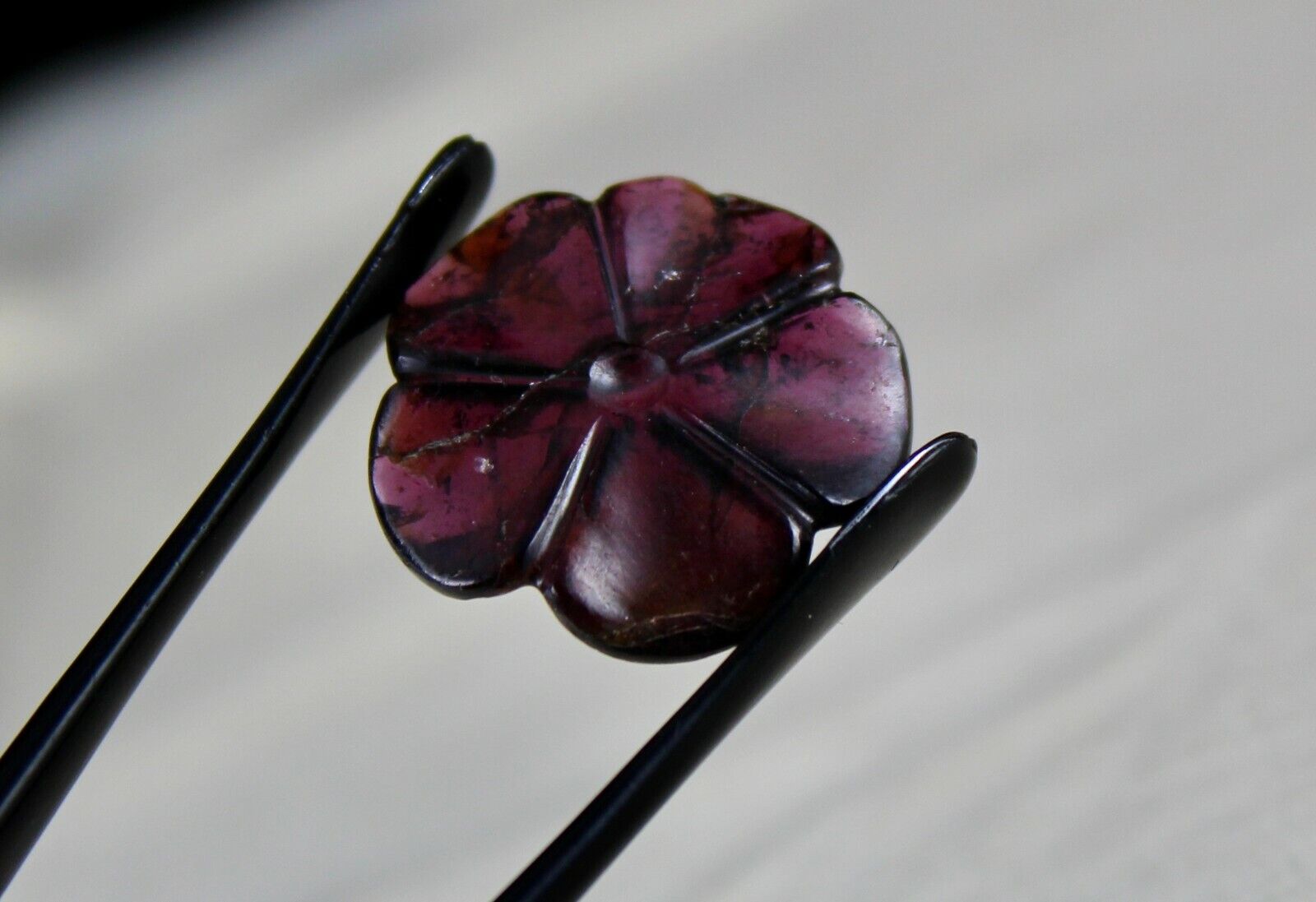 NATURAL GARNET CARVED FLOWER 15 PCS 166 CARATS GEMSTONE RING PENDANT EARRING SET