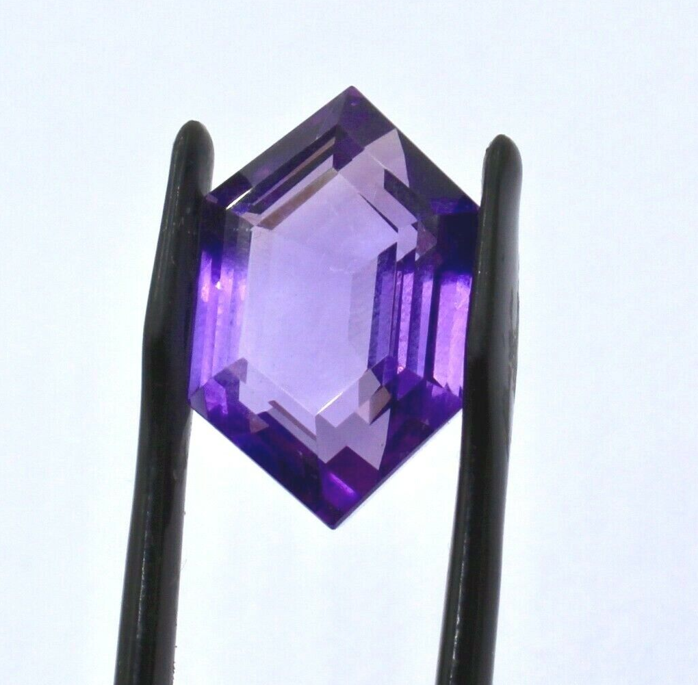Natural Amethyst 19.39ct Marquise Cut 21x13mm Semi Precious Gemstone Ring