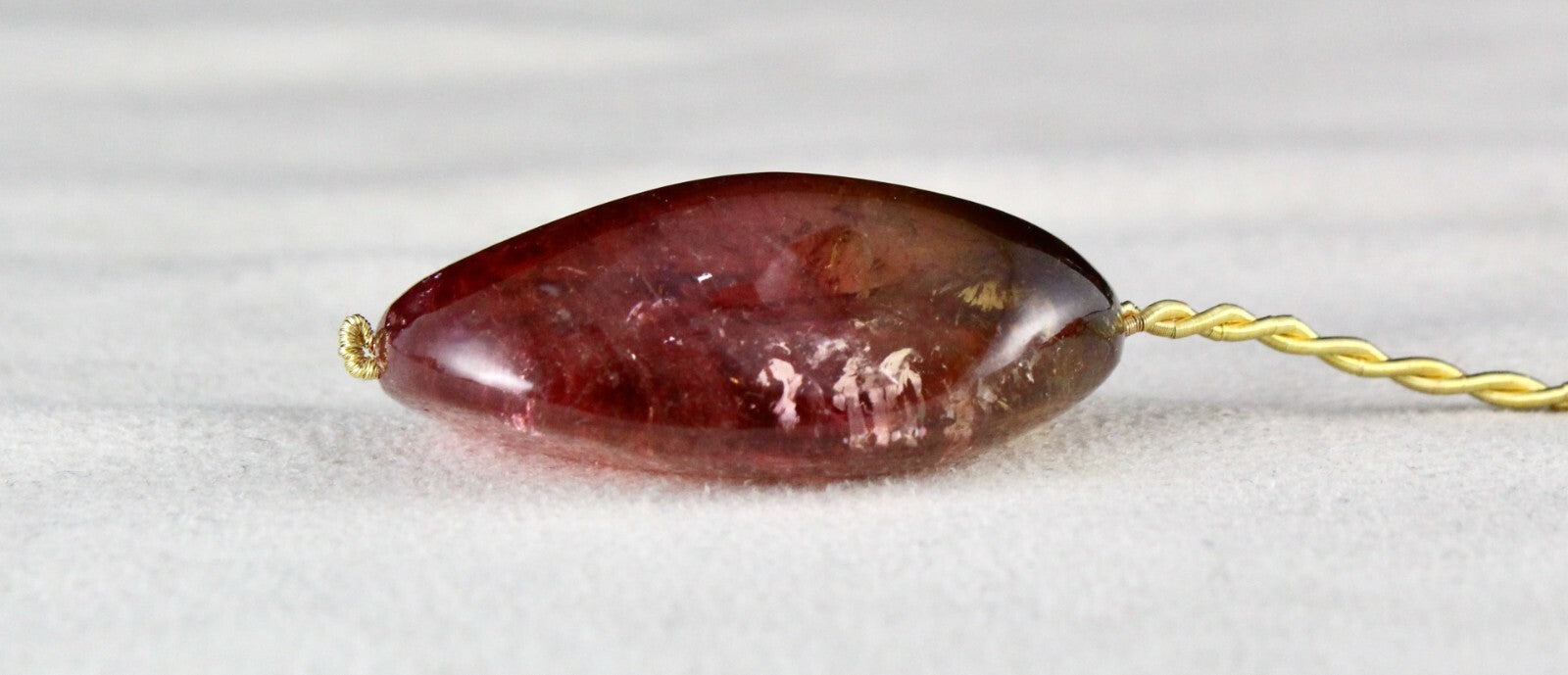 Certified Natural Tourmaline Rubellite 131 Ct Multi Gemstone Pendant Design