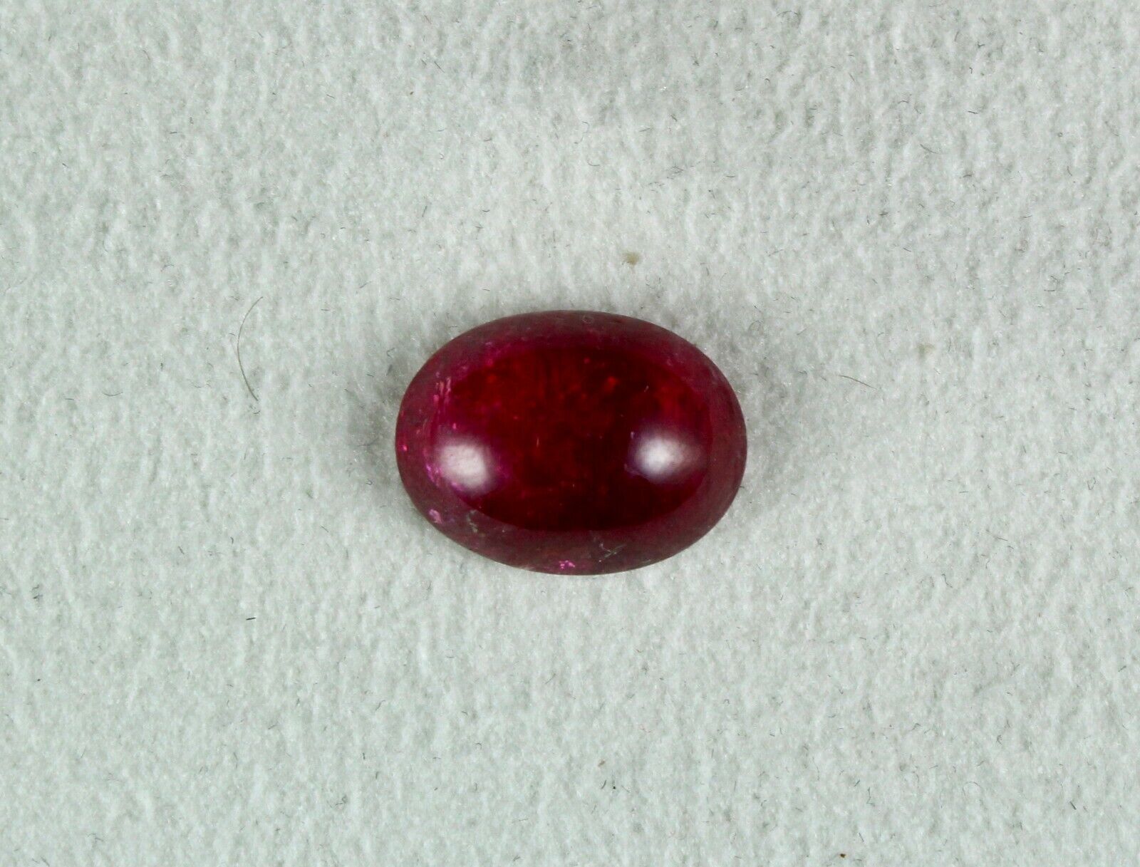 Natural Pink Tourmaline Rubellite 16x12mm Oval Cabochon 10.02 Ct Gemstone Ring