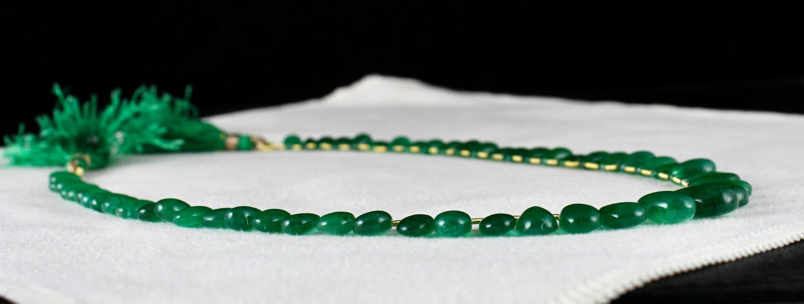 Certified Natural Emerald Teardrop Necklace 103.87 Ct Hanging Gemstone Designing