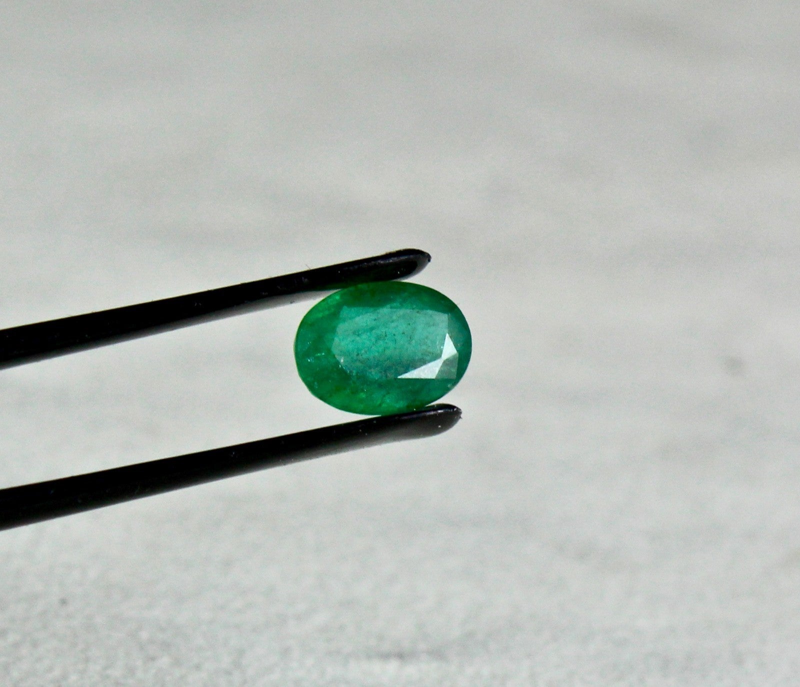 Certified Natural Untreated Zambia Emerald 10x7mm Oval 2.10 Ct Ring Pendant