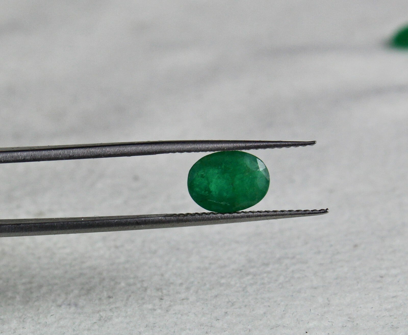 Natural Zambian Emerald Oval Bracelet Set 7 Pcs 7.30 Ct Gemstone For Women