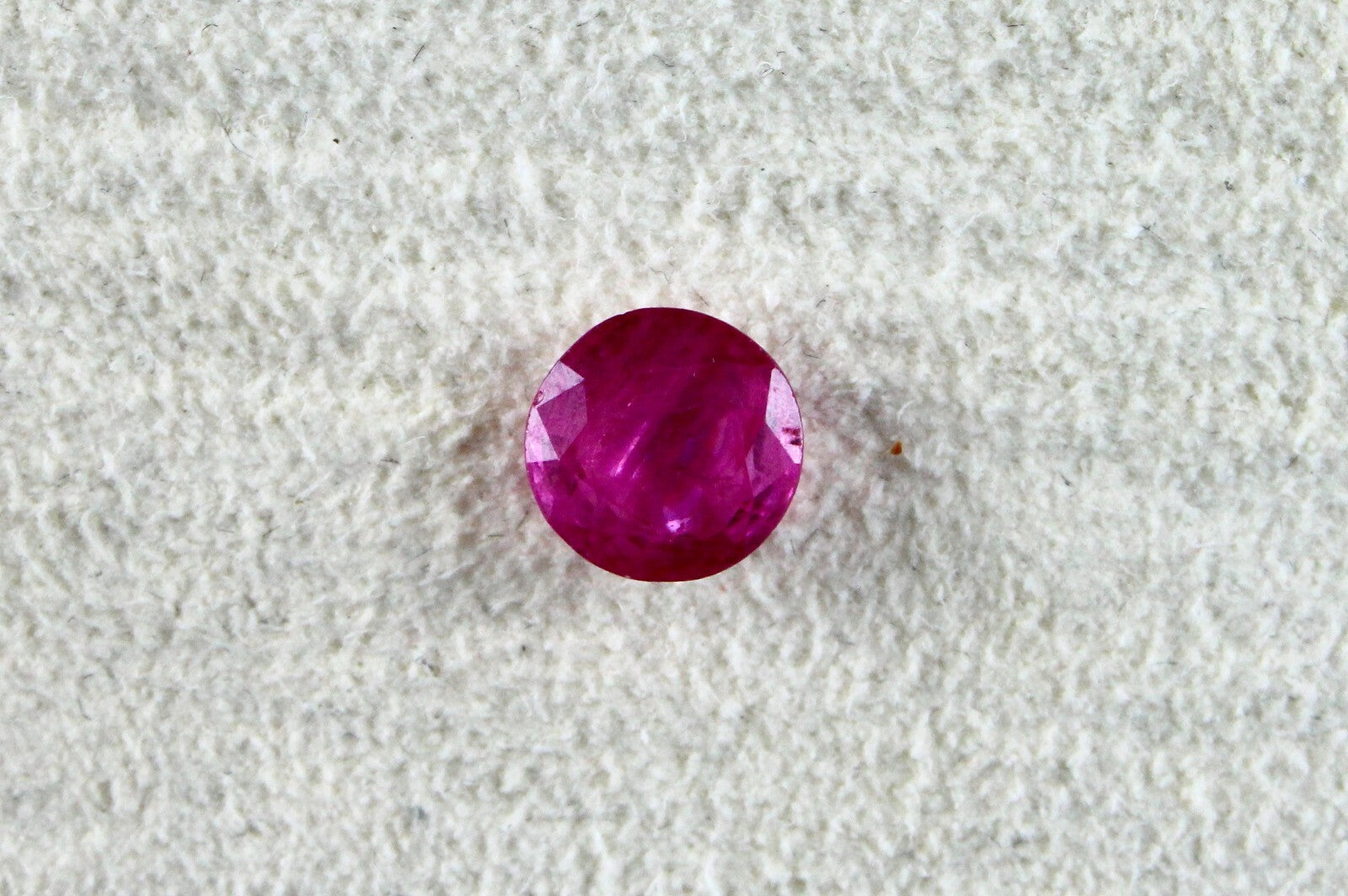 Certified Gtl Heated Burma Natural Ruby 1.61ct Ring/pendant Sterling Silver