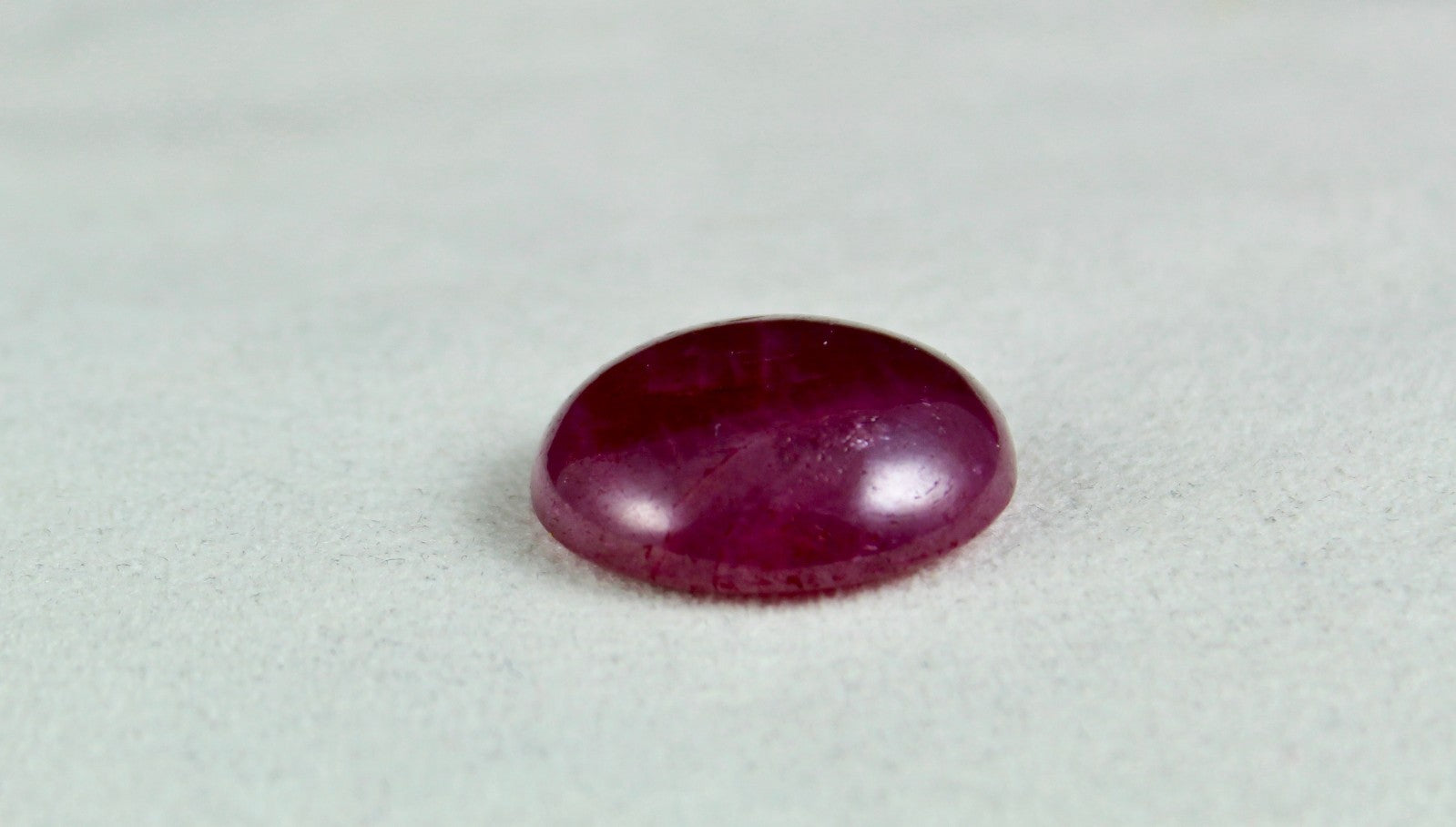 Certified Natural Ruby Round Cabochon 54 Ct Gemstone For Pendant Ring Design