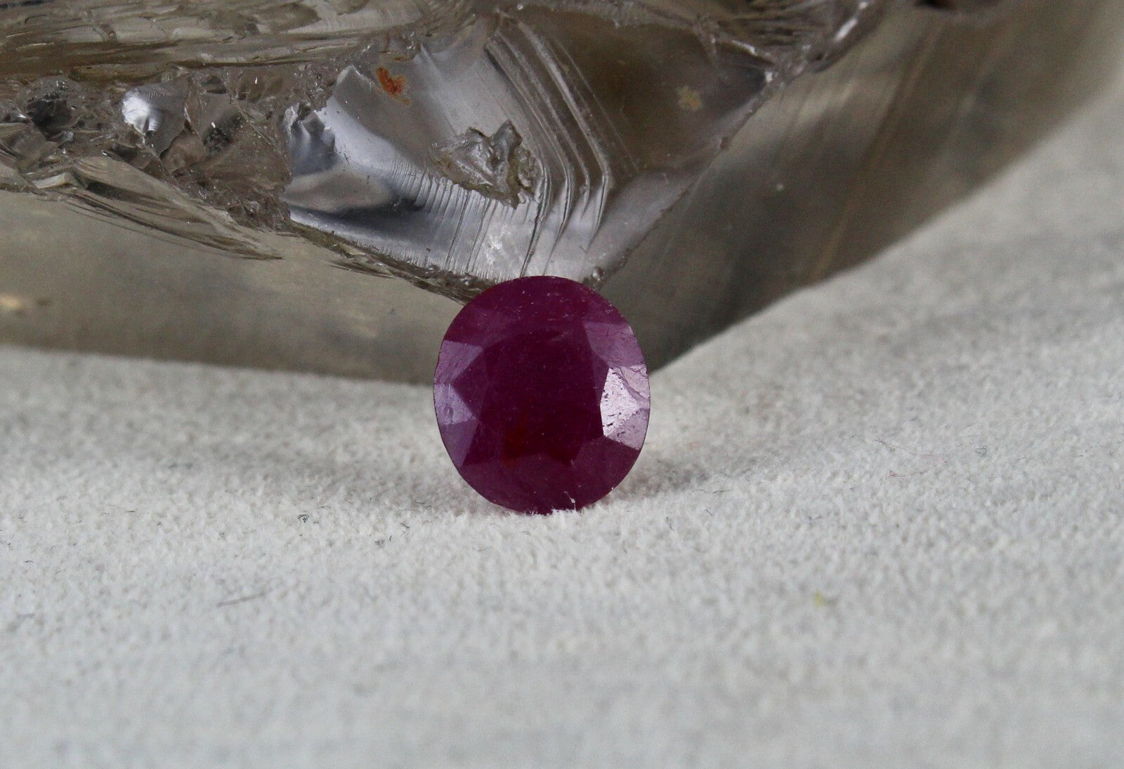 Untreated Natural Red Ruby Oval 3.69 Ct Astrology Gemstone Ring Pendant