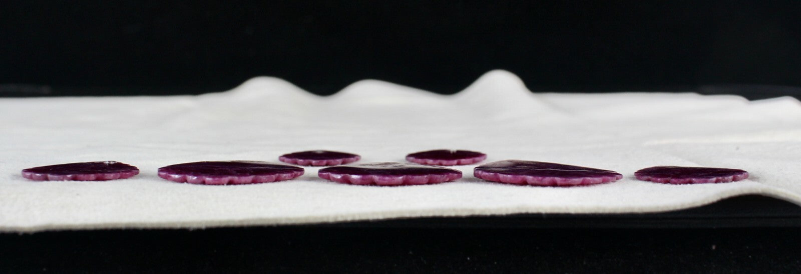 Certified Natural Ruby Set Carved Pear 7 Pcs 109 Ct Untreated Gemstone Design