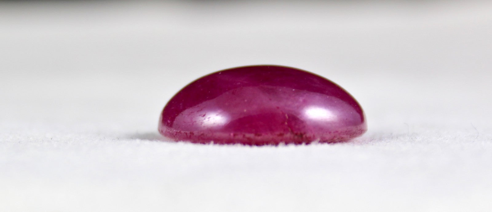 Certified Natural Ruby Round Cabochon 54 Ct Gemstone For Pendant Ring Design