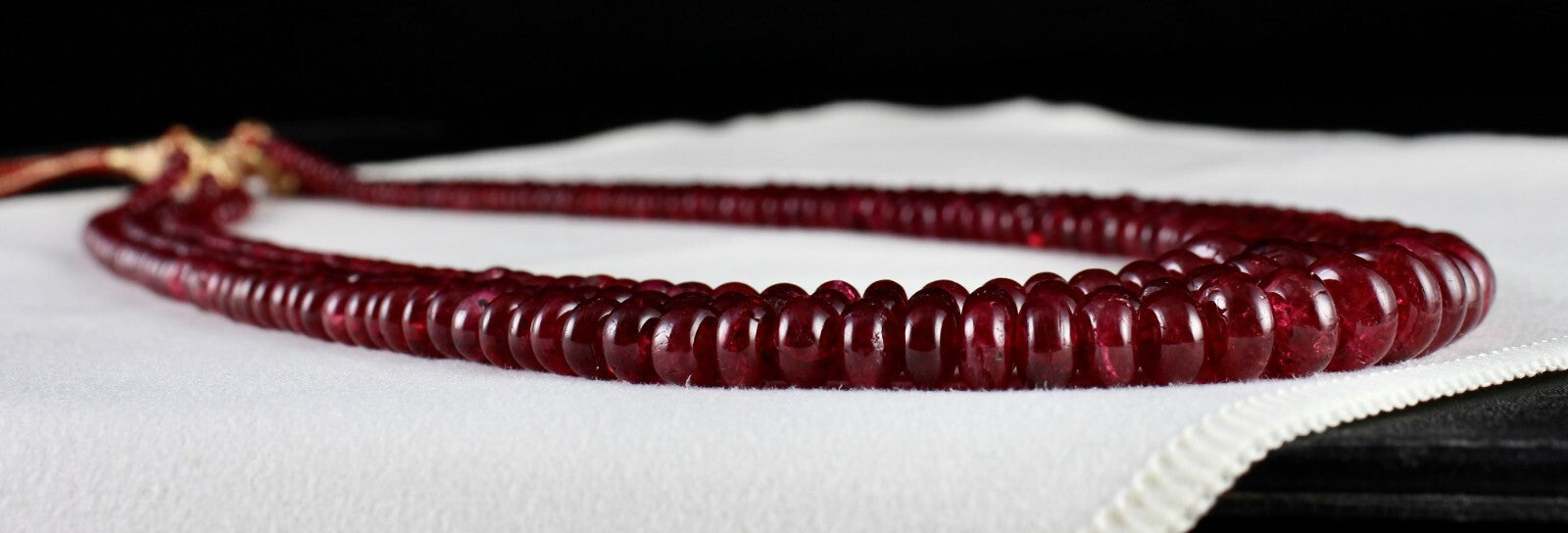 Certified Natural Spinel Beads Round 525 Ct Important Gemstone Necklace