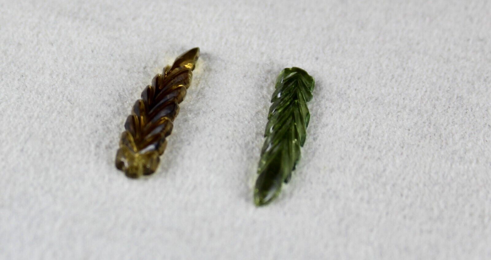 NATURAL MULTI COLOUR TOURMALINE CARVED LEAF 5.98 CARATS GEMSTONE FOR DESIGNING