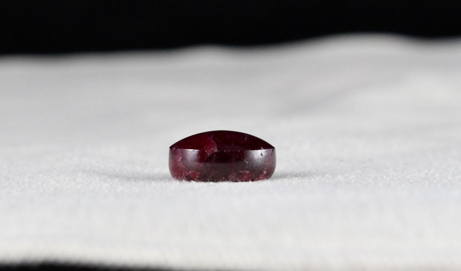 Certified Natural Red Star Ruby 10.25ct Oval Cabochon Gem For Ring Pendant