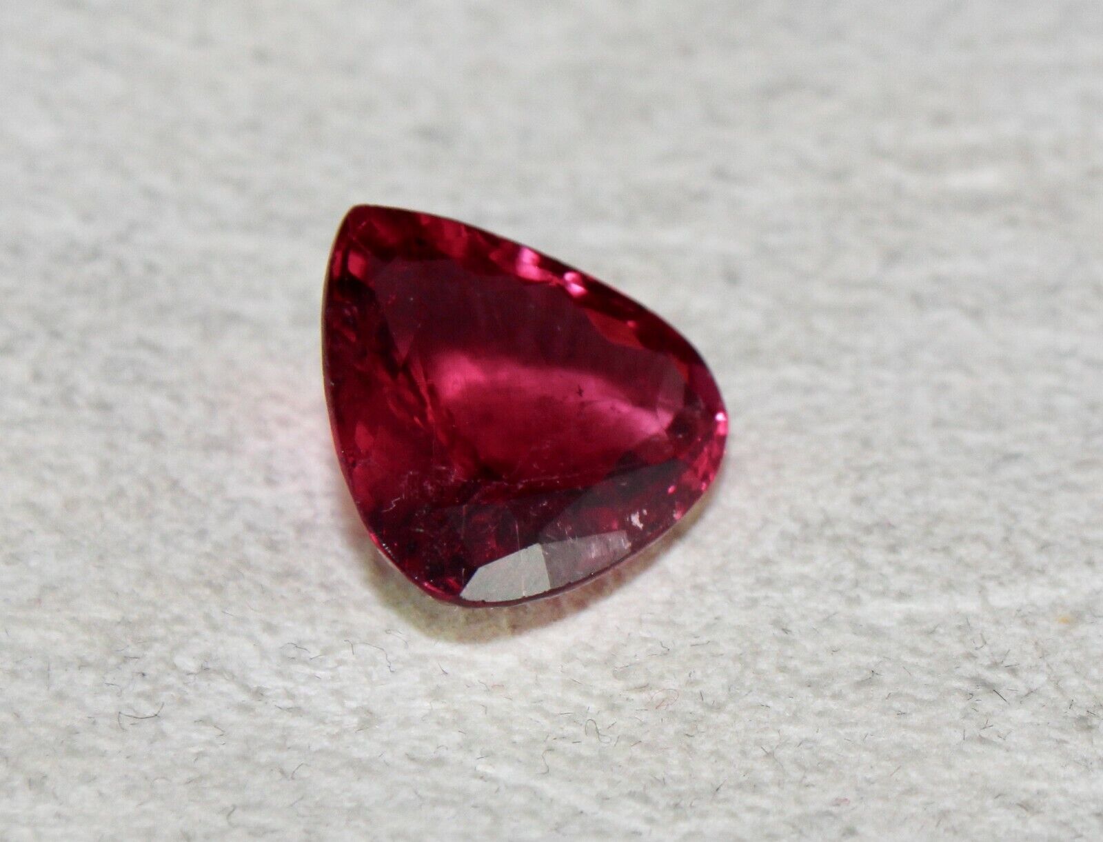 FINE NATURAL PINK TOURMALINE RUBELLITE HEART 11.14 CARATS GEMSTONE RING PENDANT