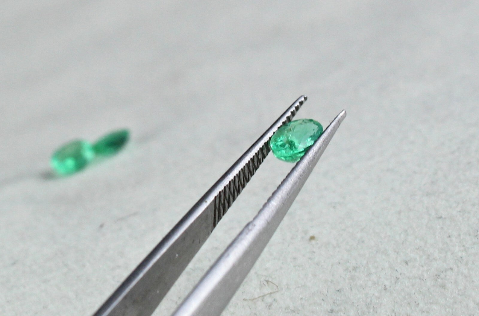 Natural Colombian Emerald Bracelet & Ring Set Oval 1.65 Ct 5 Pc Gemstone