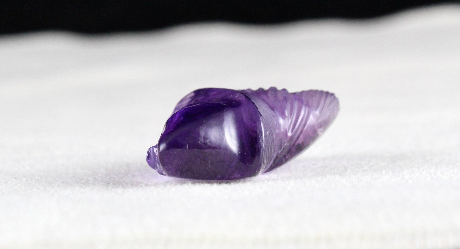 Natural Amethyst 40.95 Ct Carved Face Cabochon Gemstone Pendant Design