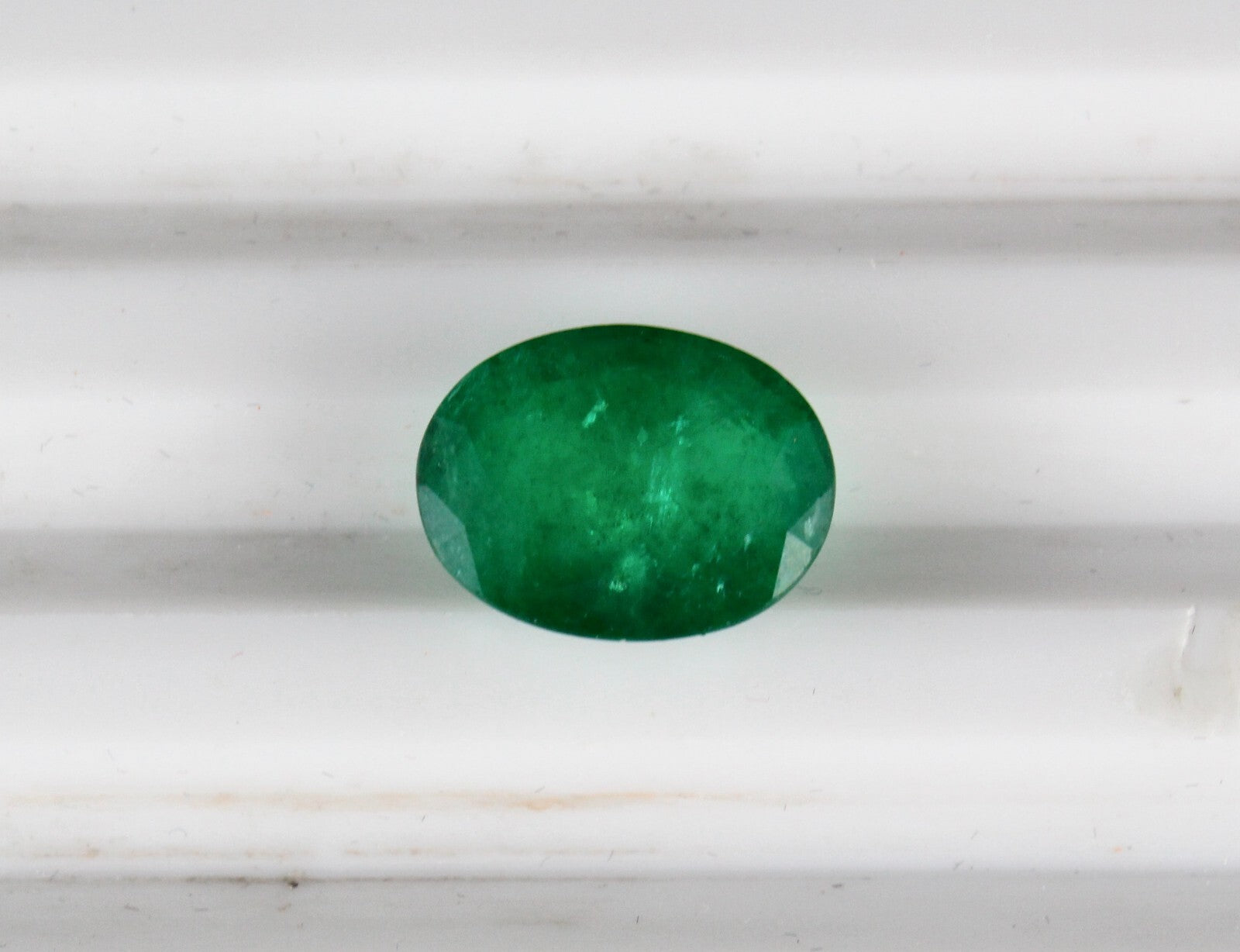 Certified Natural Zambia Emerald 7.11 Ct Oval Cut Loose Gemstone Ring Pendant