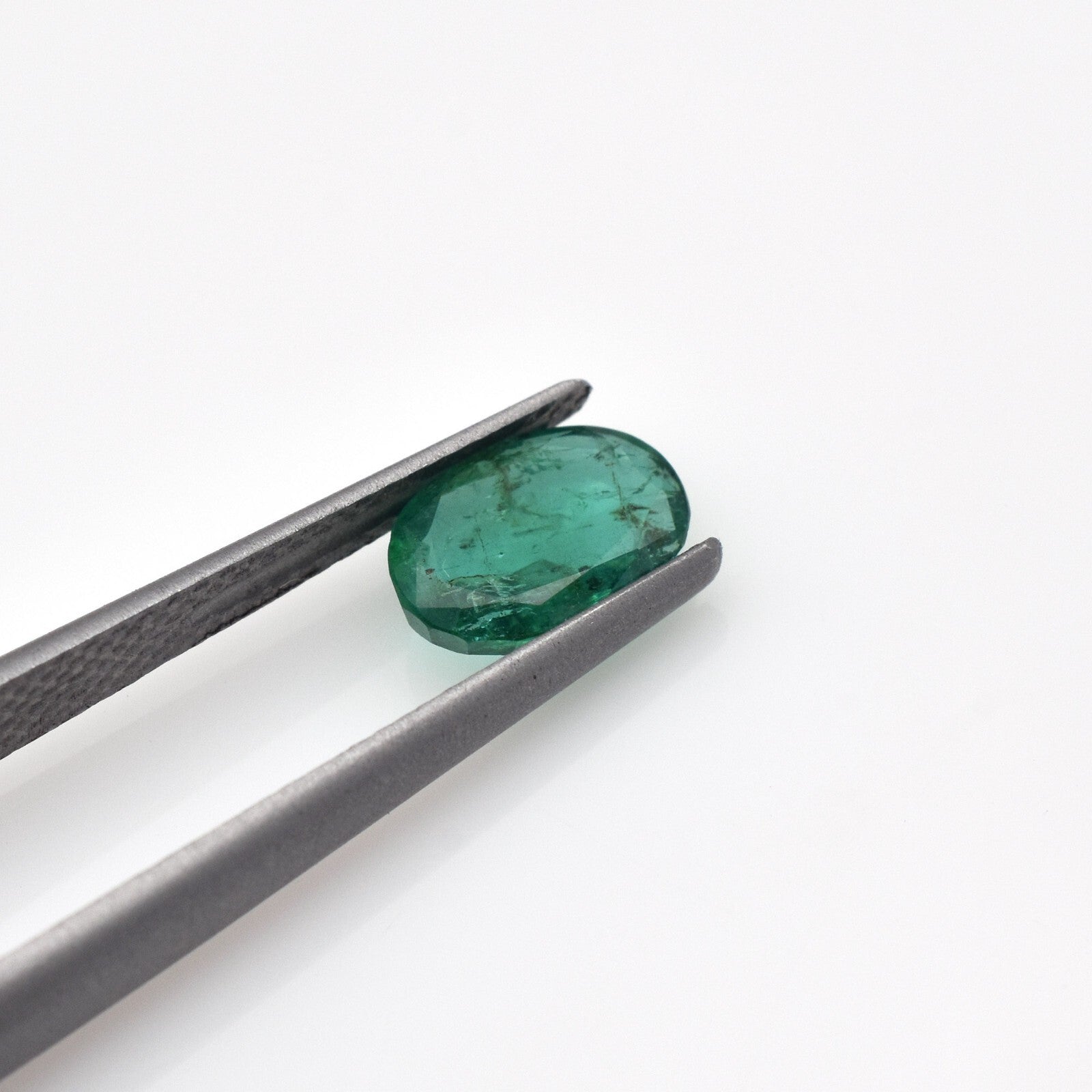 Natural Emerald 9x7mm Oval Cut 1.05 Ct Gem Loose For Ring Or Pendant