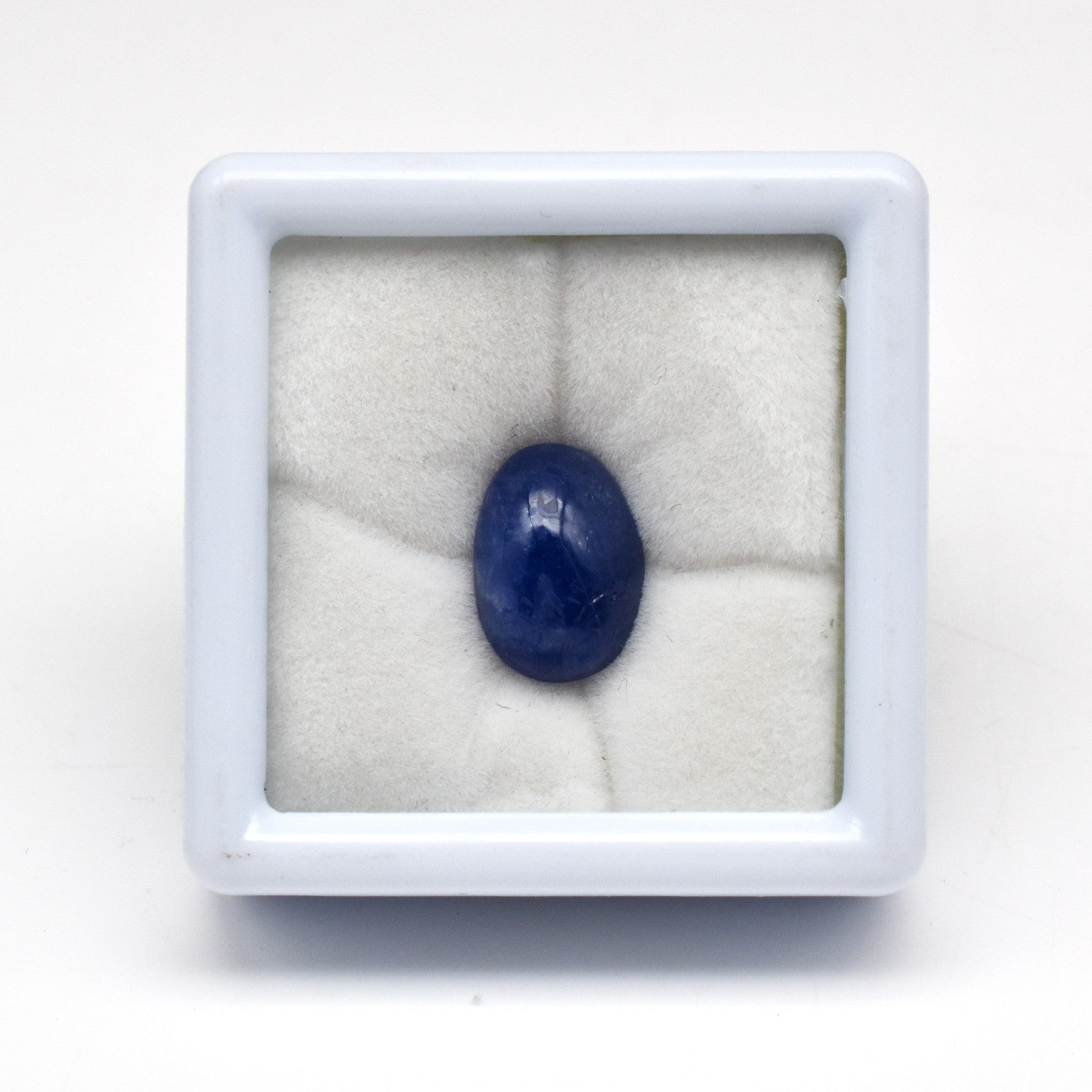 Certified Natural Blue Sapphire Cabochon 9.82 Ct Gemstone Ring Pendant