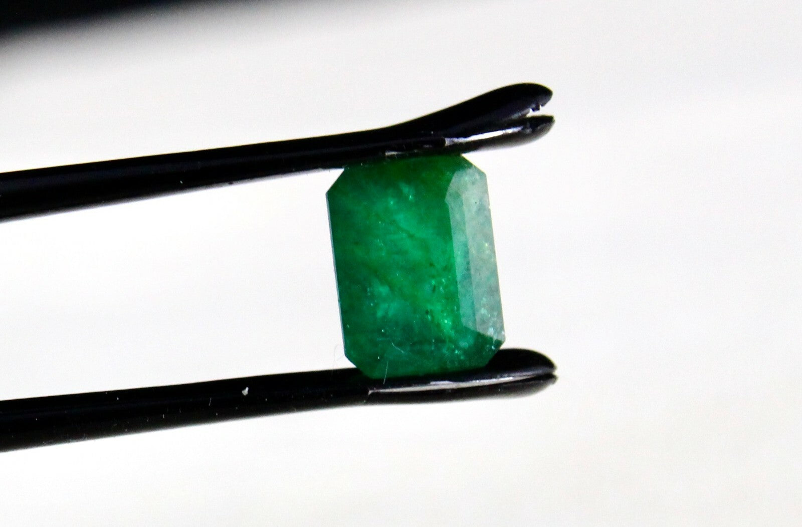 Certified Natural Emerald Octagon Cut Pair Gemstone 2 Pcs 3.57 Ct Earring Design