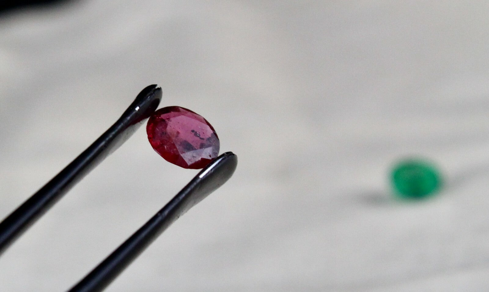 Certified Natural Emerald Ruby 2.25ct Round Cut Gemstone Ring Pendant