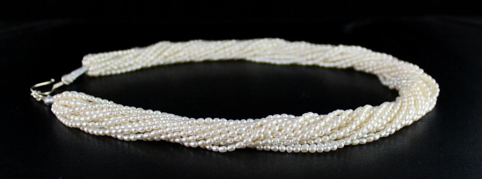 GENUINE FRESH WATER PEARL BEADS LONG 20 L 717 CARATS GEMSTONE FASHION NECKLACE