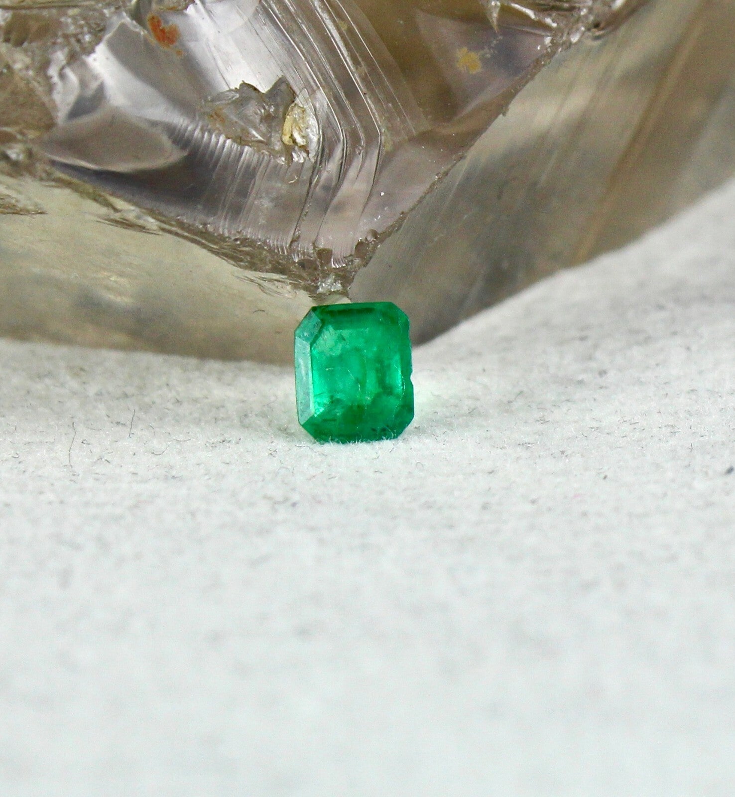 Natural Emerald Octagon 0.75 Ct 6x5mm Gemstone For Ring Pendant Design