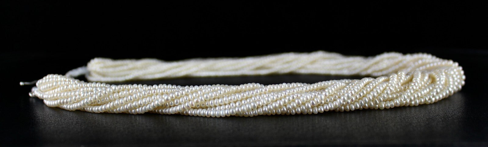 Certified Genuine Freshwater Pearl 807ct Beads Round Gemstone Fashion Necklace