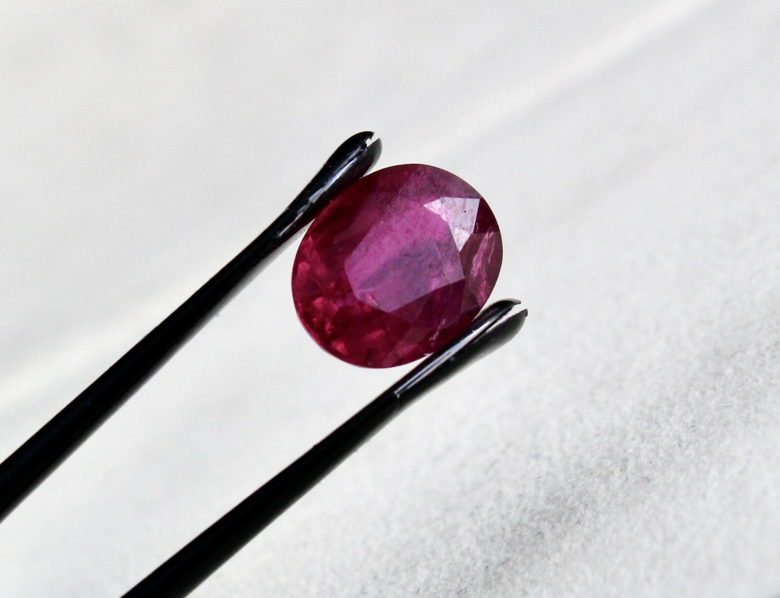 Certified Natural Heated Burmese Ruby 4.06 Ct Gemstone Ring Pendant For Women