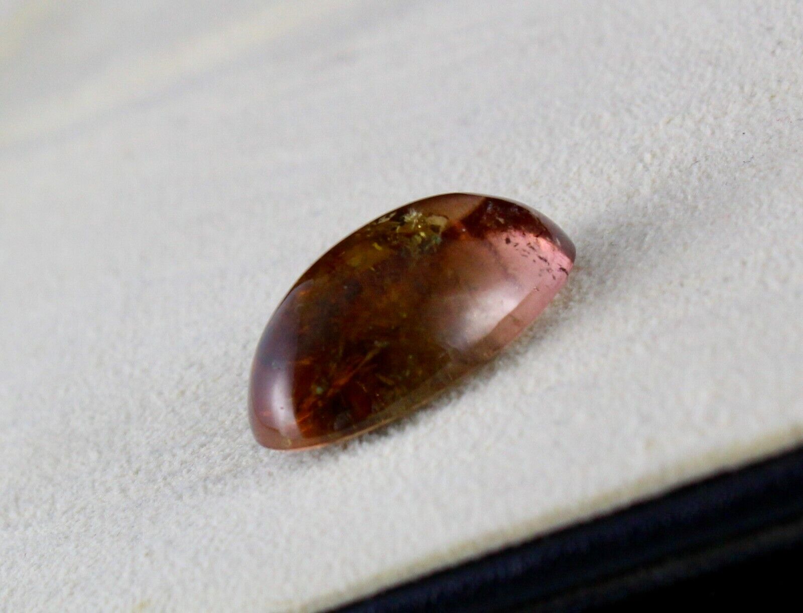 NATURAL MULTI TOURMALINE OVAL CABOCHON 23X16 MM 29.14 CTS GEMSTONE RING PENDANT
