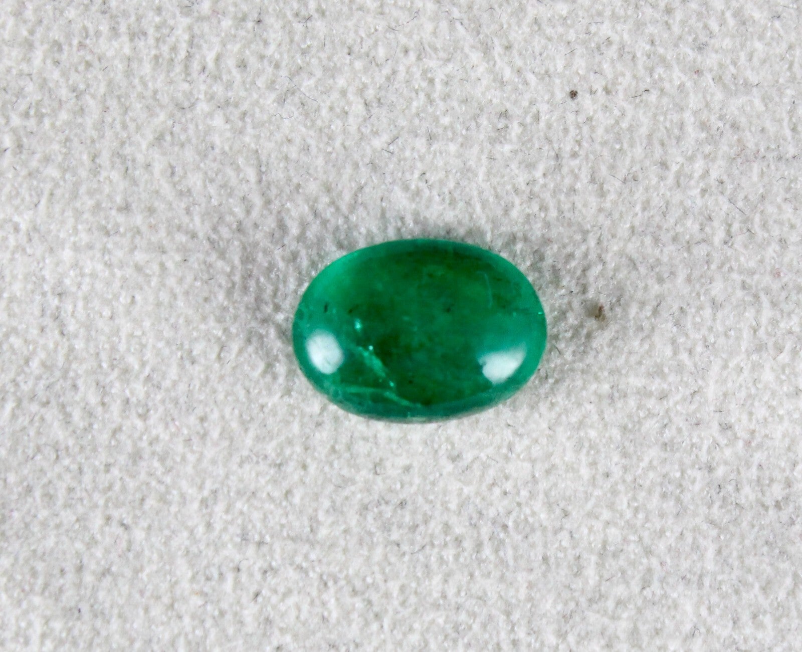 Certified Natural Zambian Emerald Oval Cabochon 2.20 Ct Gemstone Ring Pendant