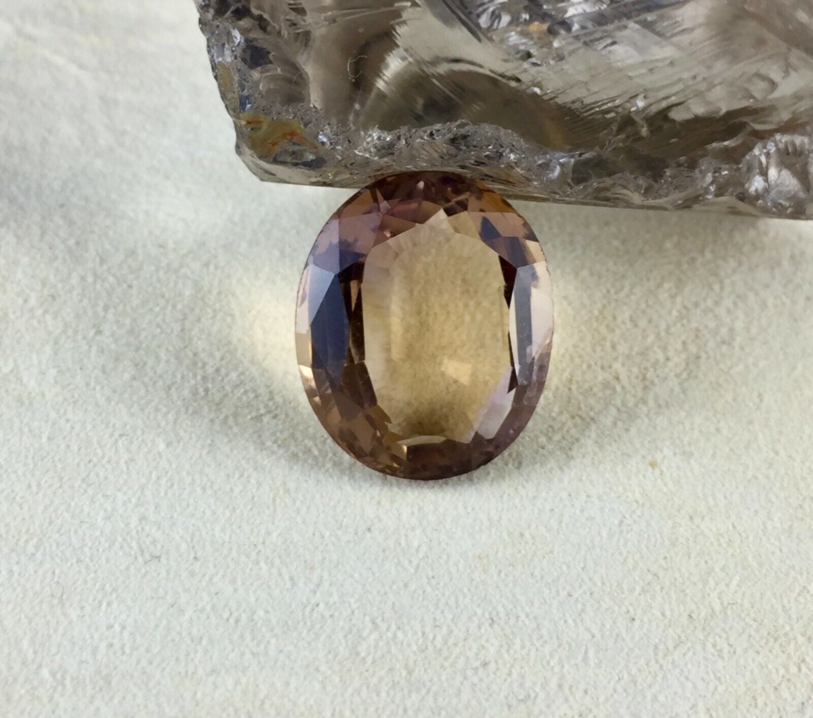 NATURAL AMETRINE OVAL CUT PAIR 3 PCS 81.20 CTS RARE GEMSTONE FOR EARRING PENDANT
