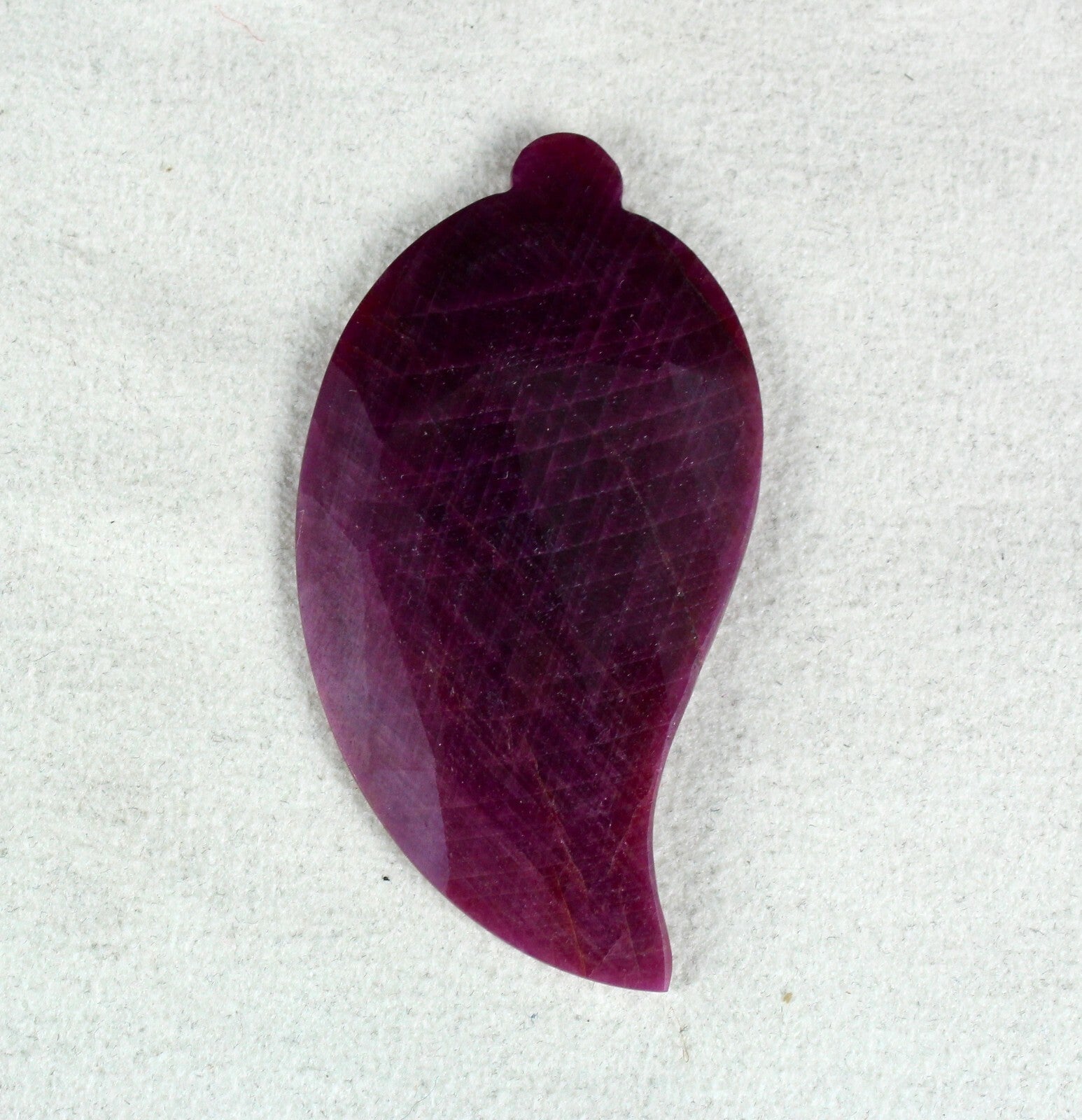 Unheated Natural Ruby Cabochon 93 Ct Loose Gemstone For Designing Pendant