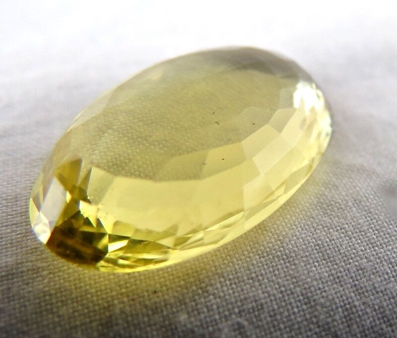 Certified Natural Yellow Aquamarine Heliodor Oval 12.79 Ct Gemstone Ring Pendant