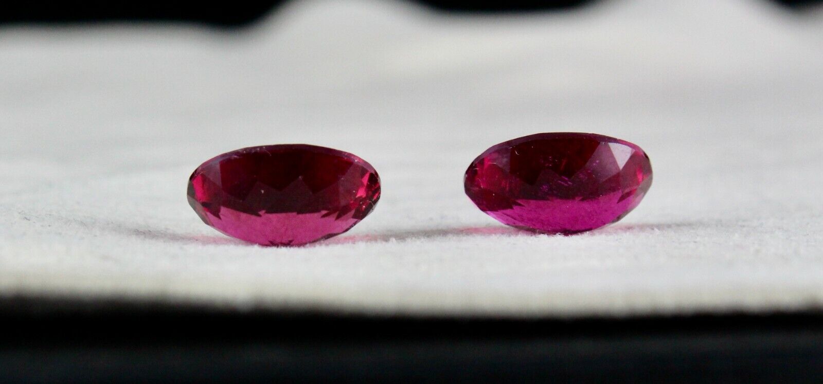 NATURAL PINK TOURMALINE RUBELLITE OVAL PAIR 10.60 CARATS LOOSE GEMSTONE EARRING