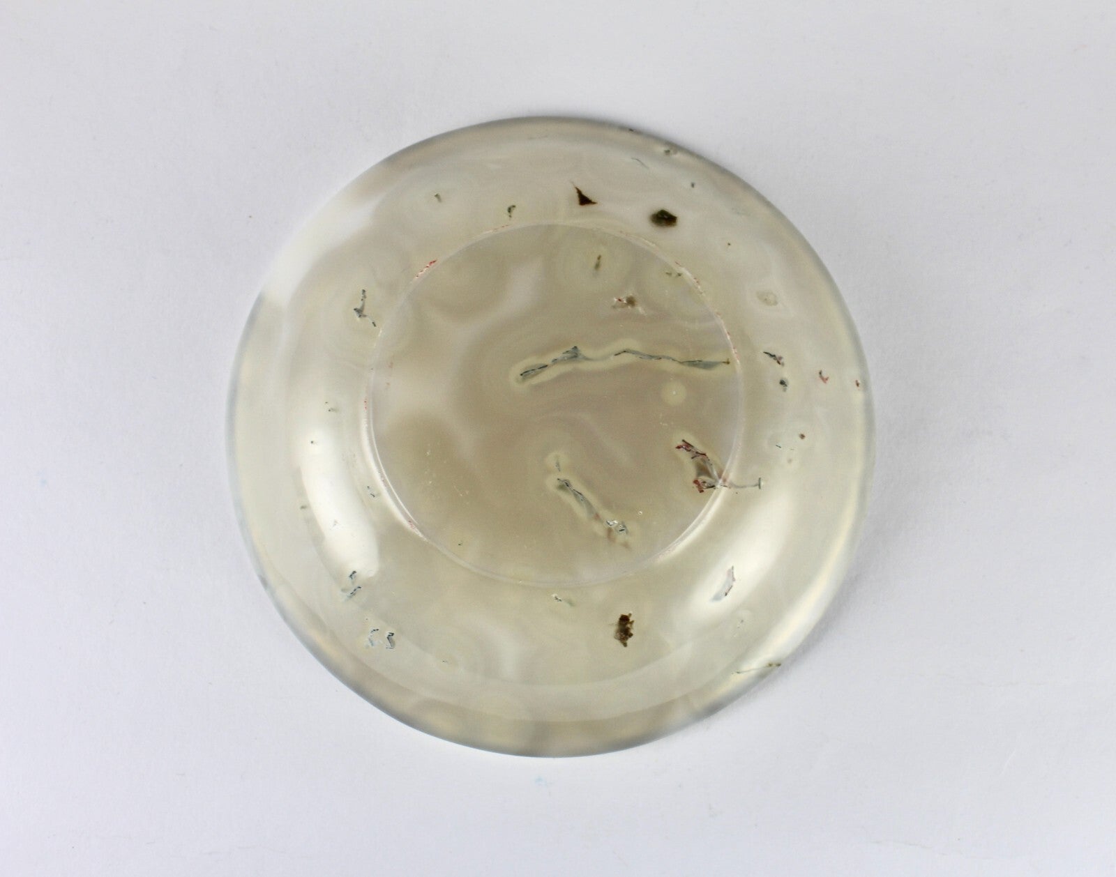 Certified Hand Crafted Natural Chalcedony 1100 Ct Carved Designer Bowl Decor