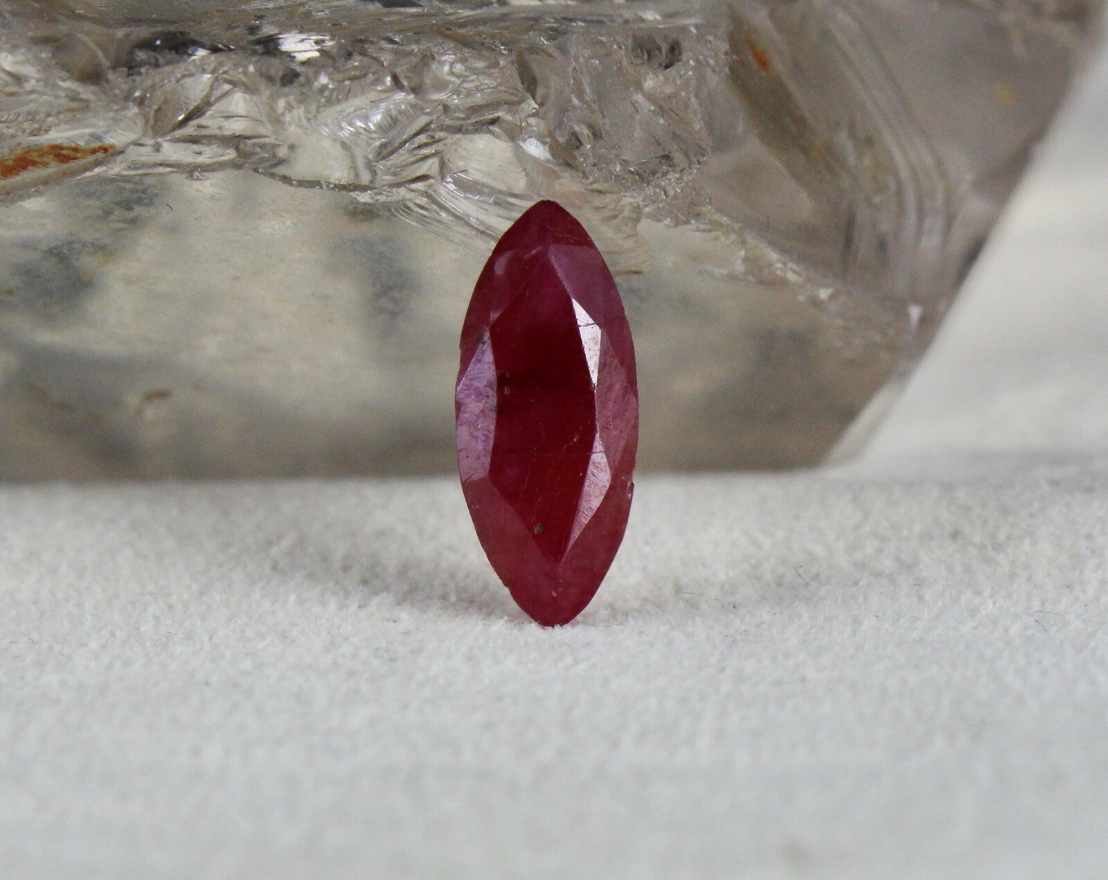 Natural Red Ruby Marquise Cut 3.81 Ct Gemstone For Ring Pendant