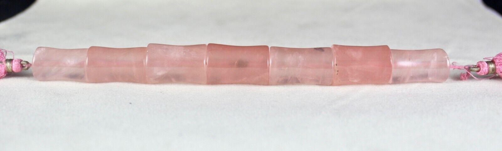 NATURAL ROSE QUARTZ CABOCHON FANCY 7 PCS 405 CARATS GEMSTONE BEADS FOR DESIGNING