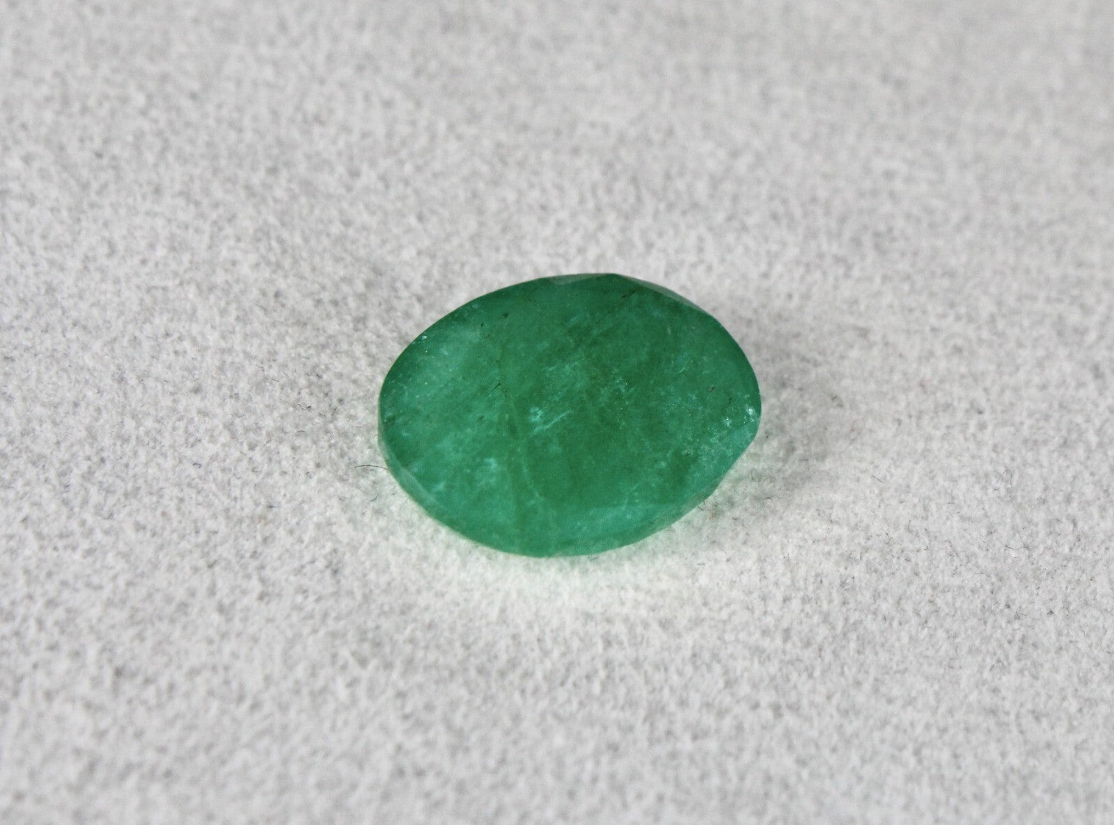 Certified Natural Unheated Emerald Oval Cut 15.30ct Gemstone Ring Pendant