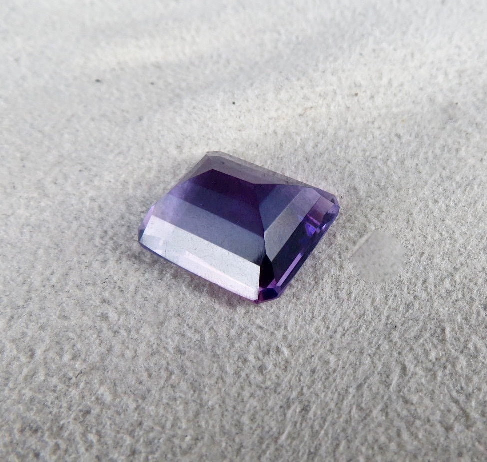 18x16 Mm Natural Purple Amethyst Octagon Cut Gemstone 17.84 Ct For Pendant Ring
