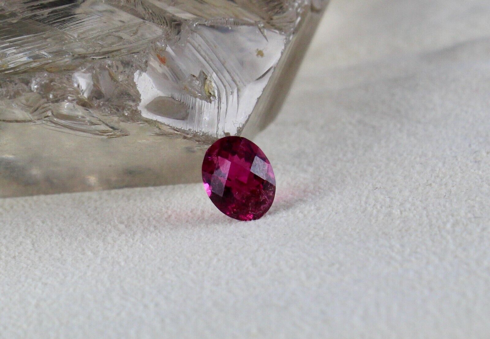 NATURAL RUBELLITE PINK TOURMALINE 9X7MM OVAL CUT 2.57 CARATS GEMSTONE FOR RING