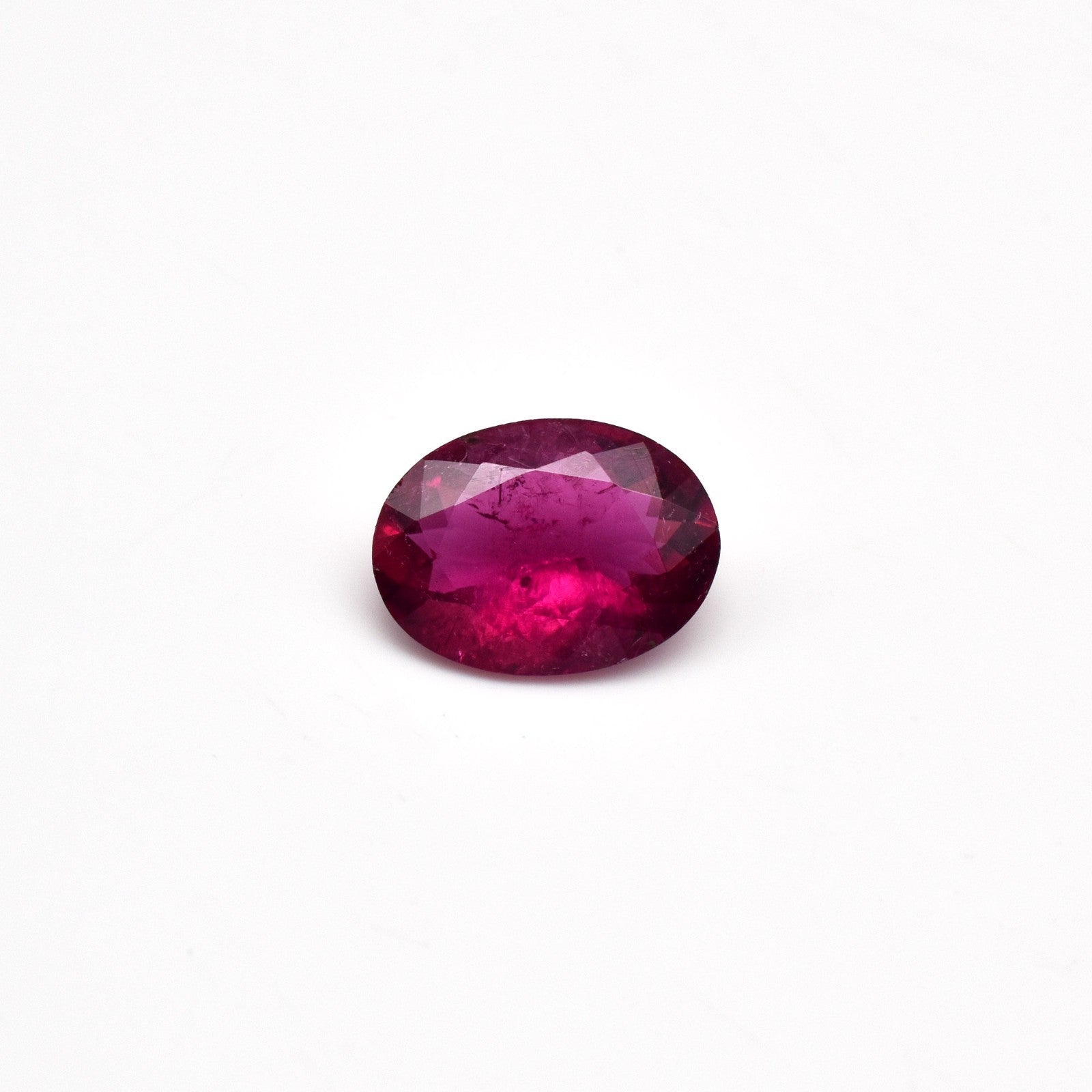 Natural Pink Tourmaline Rubellite 2.88 Ct Oval Loose Gemstone Ring Pendant