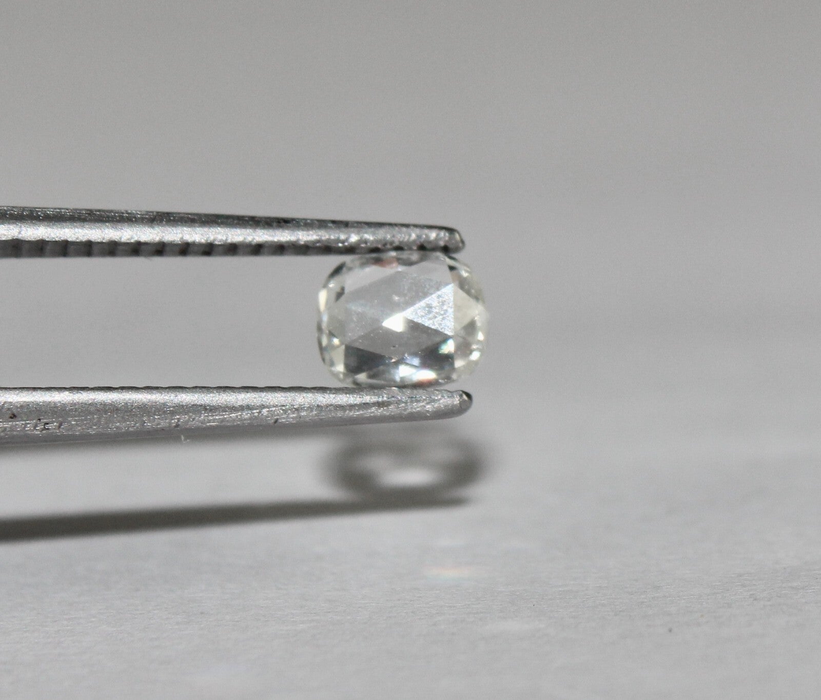 Certified Natural White Rose Cut Diamond 1.68ct Sterling Silver Earrings Set