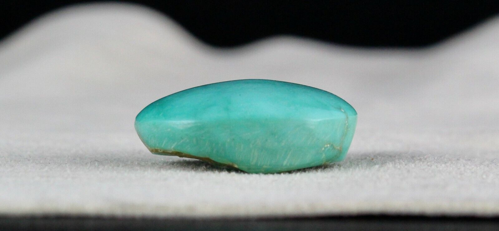 NATURAL TURQUOISE CAB OVAL 27x23 MM 36.90 CARATS GEMSTONE RING PENDANT DESIGNING