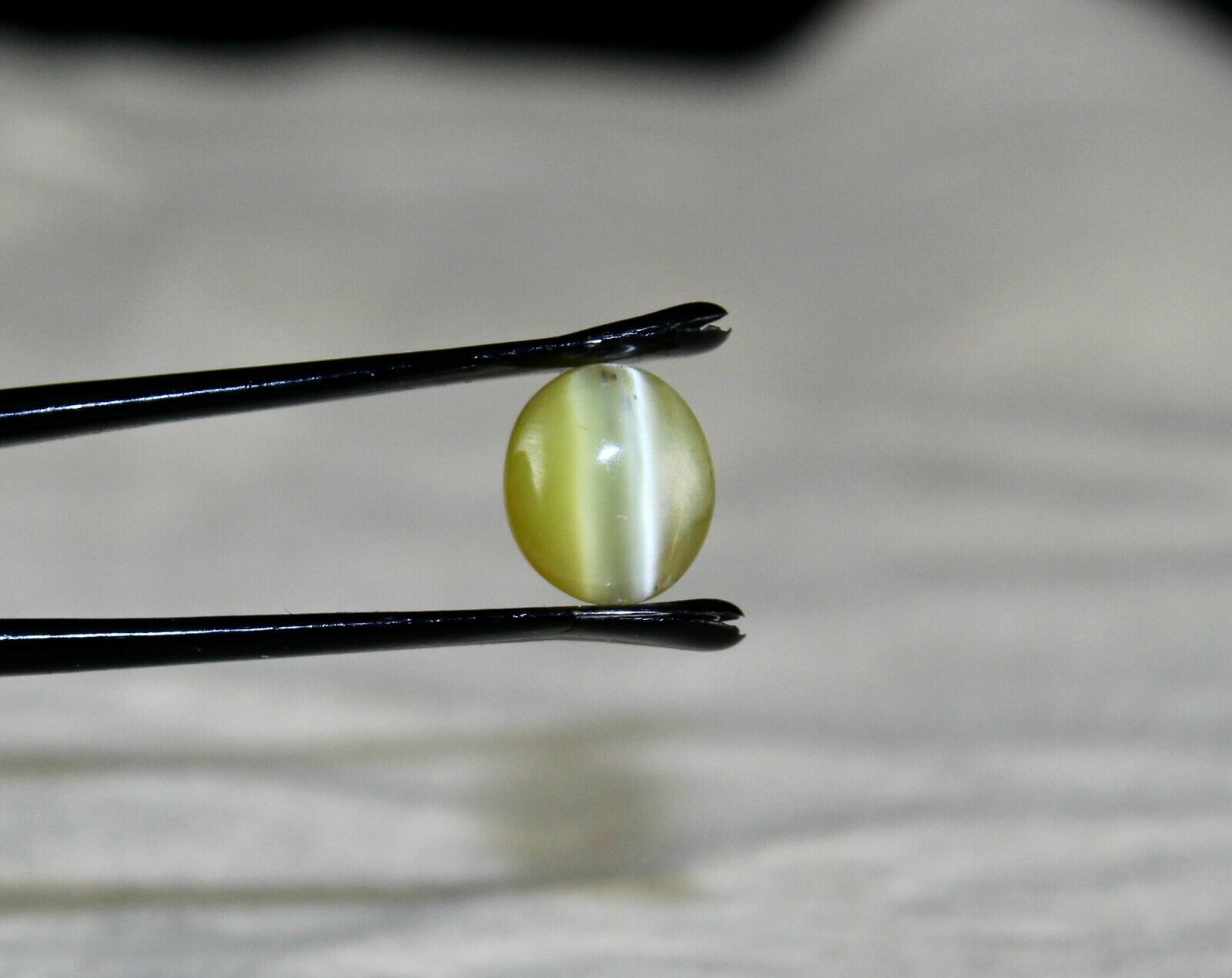 Natural Chrysoberyl Cat's Eye Cabochon 6.10 Cts loose Gemstone For Ring Pendant