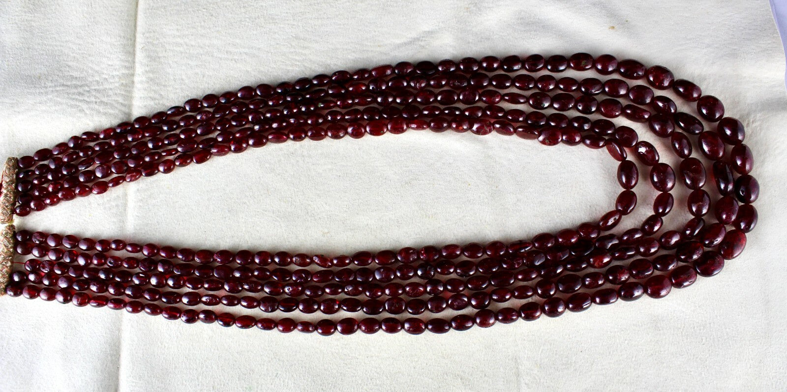 Certified Natural Red Spinel 830ct Beaded Long Drilled Gemstone Necklace