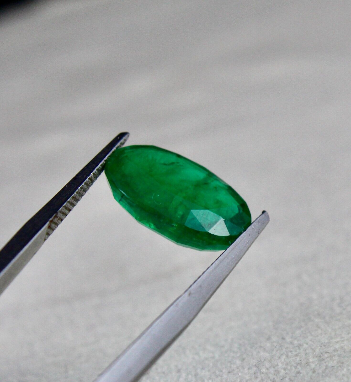 Certified Natural Emerald Oval Cut 15x11mm 7.42 Ct Loose Gemstone Ring Pendant